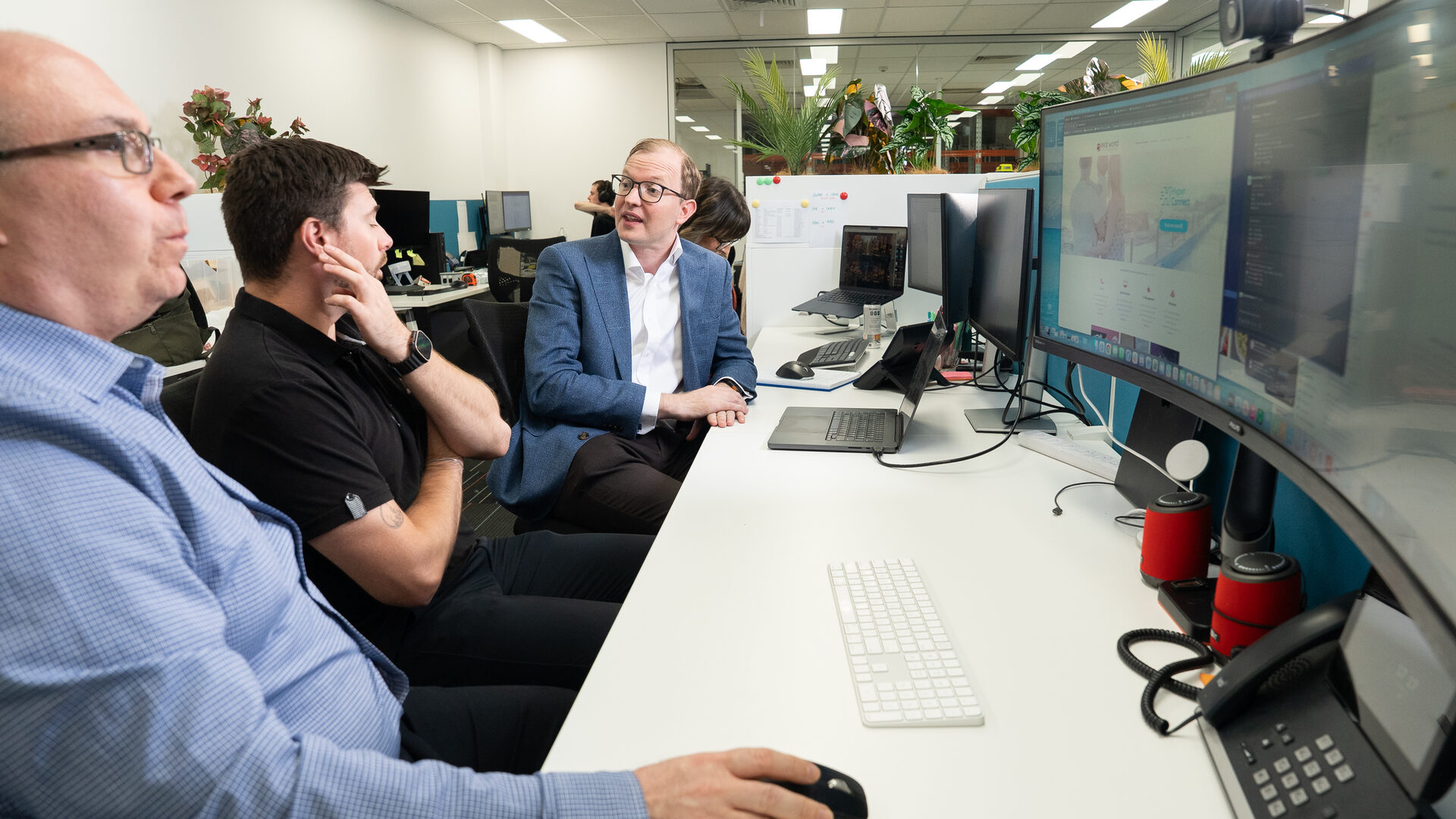 Real World team at work in our Macquarie Park office